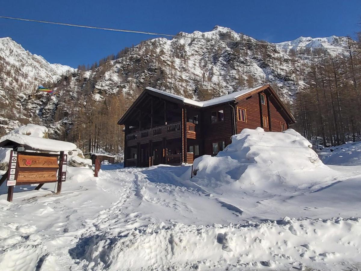 Piamprato Chalet Rosa Dei Monti מראה חיצוני תמונה