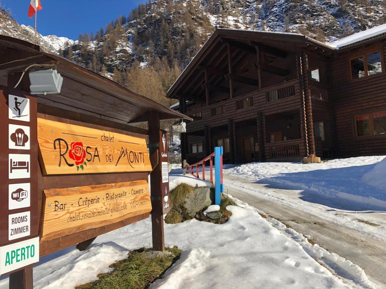 Piamprato Chalet Rosa Dei Monti מראה חיצוני תמונה